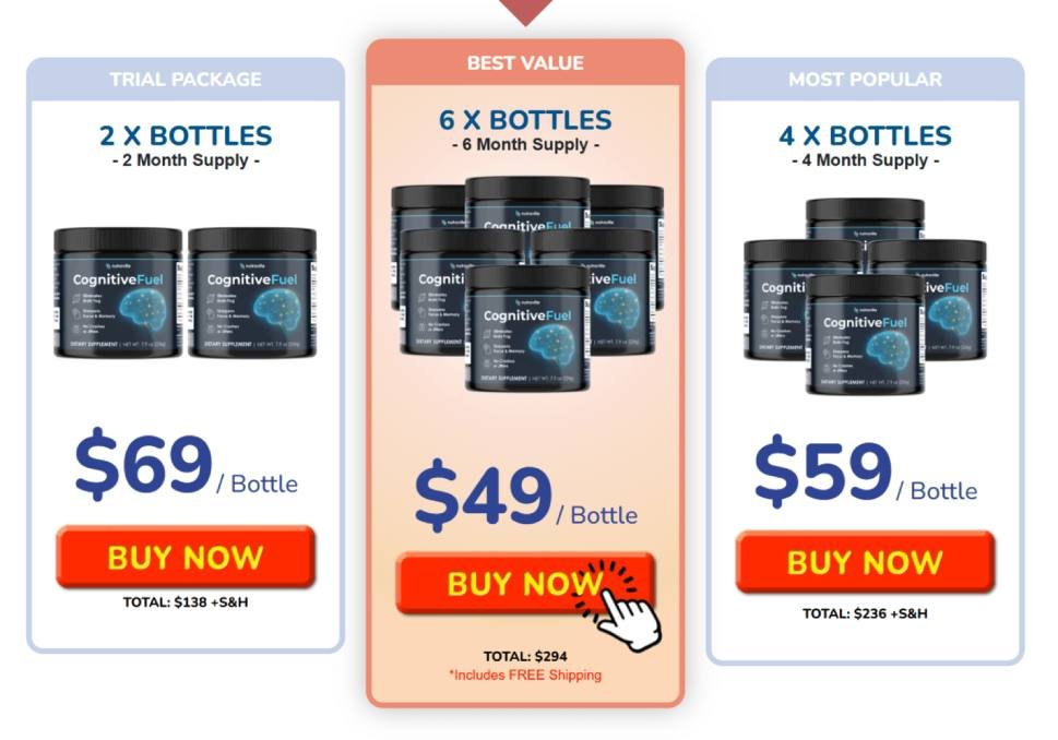 CognitiveFuel bottle pricing with limited time savings
