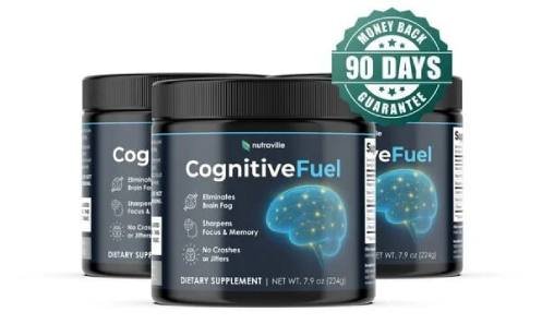 CognitiveFuel brain support supplement formulated to help maintain focus and cognitive wellness